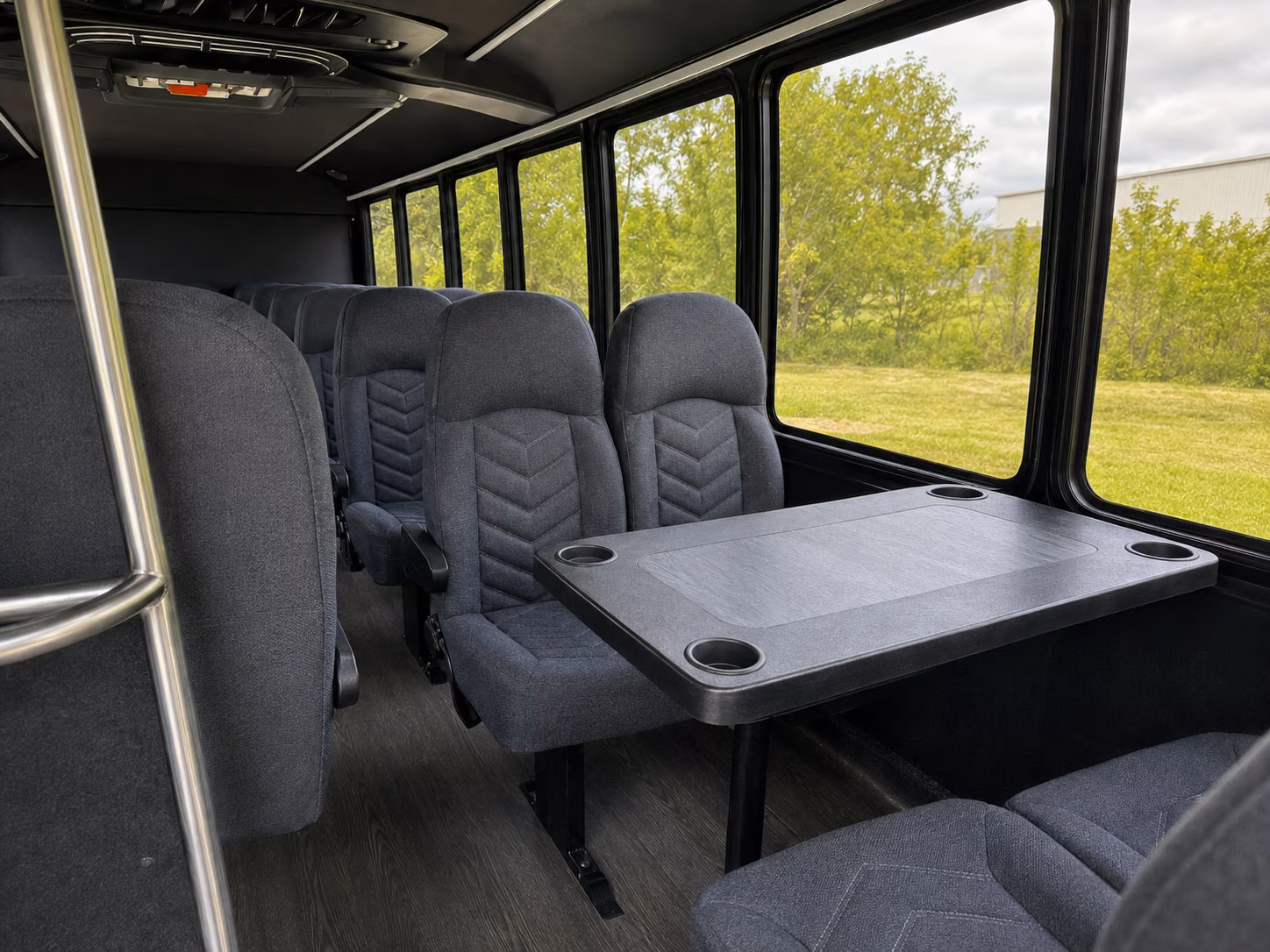 danbury concert transportation onboard seating