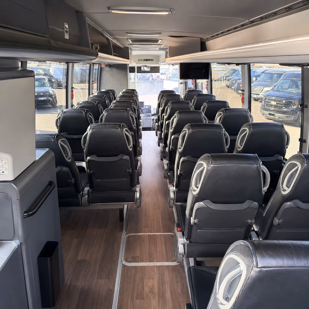 danbury private event transportation onboard seating