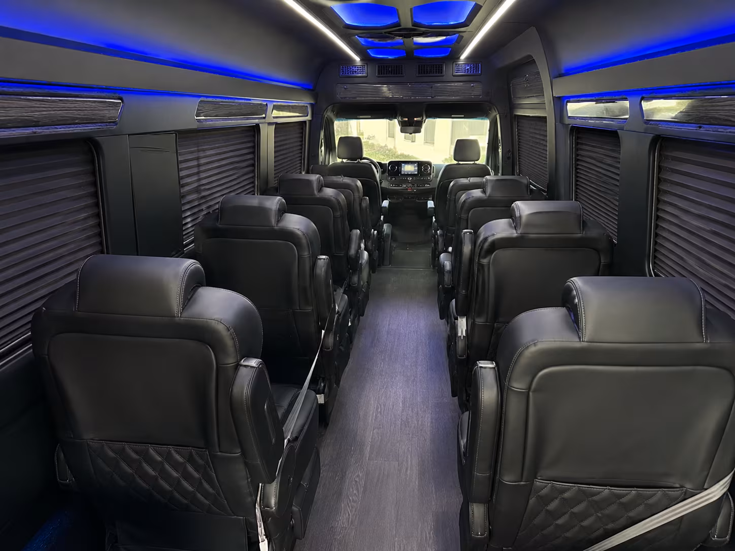 danbury school event transportation onboard seating